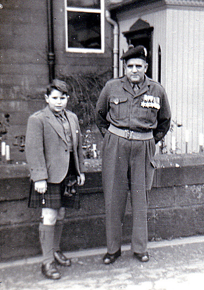 Fred and Alf Remembrance Sunday c 1958
